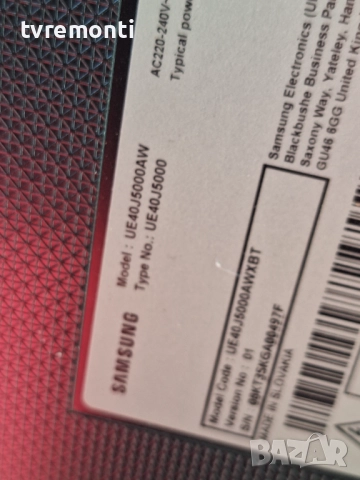 подсветка, от дисплей CY-JJ040BGNV2H от телевизор SAMSUNG Модел UE40J5000AW, снимка 4 - Части и Платки - 52288868