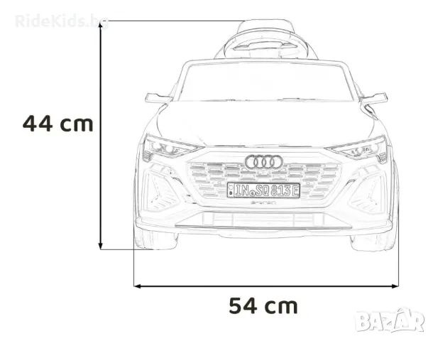 Audi SQ8 12V – Детски акумулаторен джип, Розов, EVA гуми, снимка 16 - Детски велосипеди, триколки и коли - 50418508