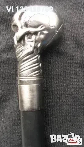 Бастун Череп, със скрит кинжал (РЕПЛИКА 1815) -, снимка 5 - Бастуни - 50743067