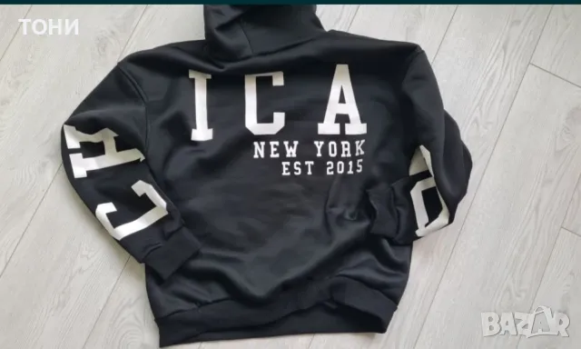 Суичър НОВ и плътен, снимка 3 - Суичъри - 49793578