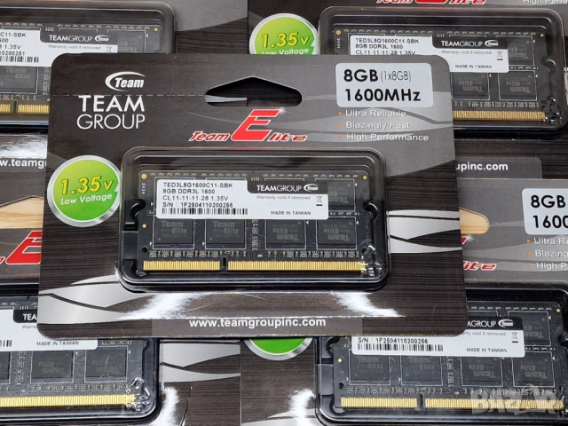 Нова 8GB DDR3L 1600Mhz TeamGroup Ram Рам Памет за лаптоп с гаранция!, снимка 2 - RAM памет - 52599582