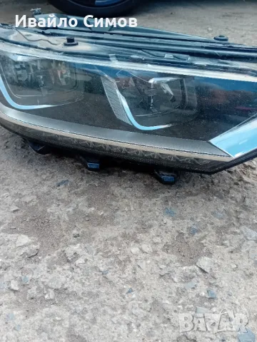Фар десен за vw passat b8 лед окомплектован за части, снимка 1