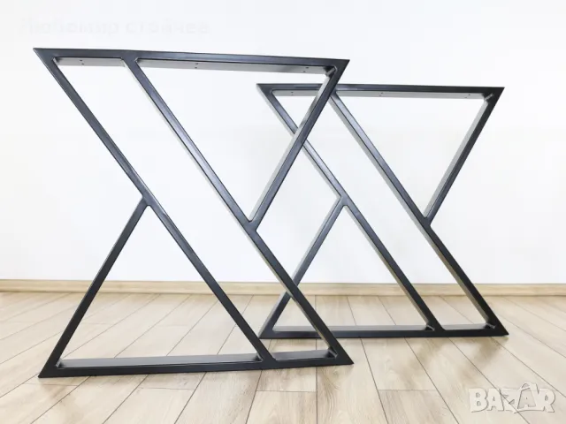 Метални крака за маса, трапезна маса, холна маса, бюро, снимка 6 - Маси - 47691671