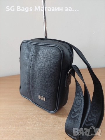 Мъжка чанта през рамо hugo boss,louis vuitton код 14, снимка 3 - Чанти - 51716369