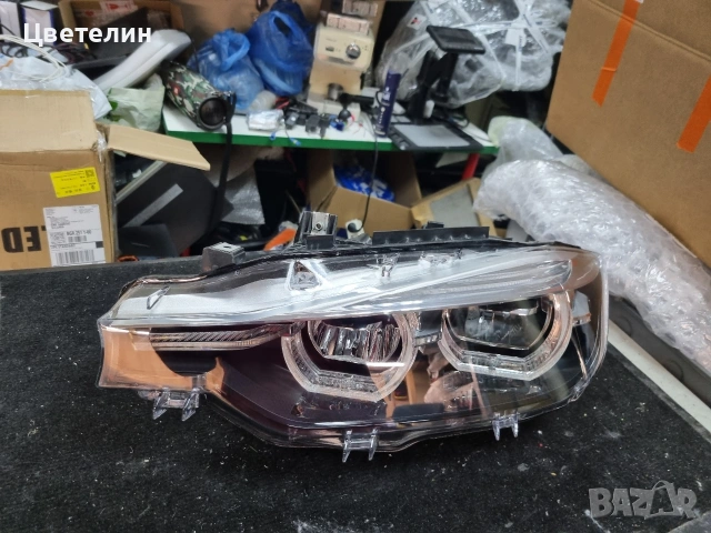 Ляв фар BMW 3 F30 F31 LED lqv far бмв 3 ф30 лед, снимка 6 - Части - 53213256