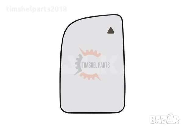 Стъкло за огледало със сензор мъртва точка за Mercedes Sprinter 907 след 2018 год. - Шофьорска стран