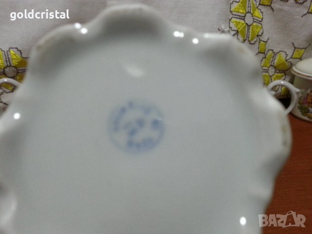 Стар български порцелан чайник захарница латиера , снимка 7 - Антикварни и старинни предмети - 43356028