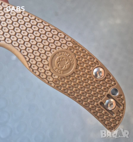 Сгъваем нож Spyderco Sage 5 C123,два цвята, снимка 12 - Ножове - 50798651
