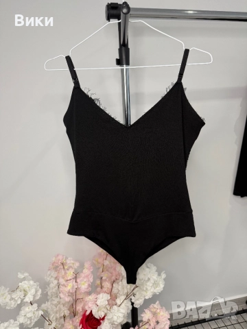 Алеса Alessa черно боди размер М, снимка 4 - Корсети, бюстиета, топове - 52113958