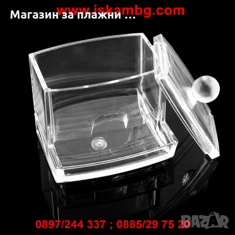 Поставка с капак за клечки за уши, снимка 8 - Други стоки за дома - 28518753