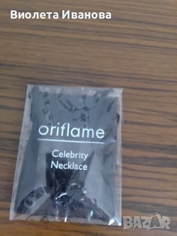 Черно колие Орифлейм , снимка 4 - Колиета, медальони, синджири - 49286251