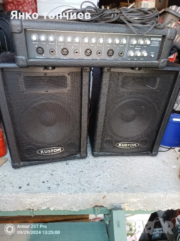 усилвател с тонколони , снимка 2 - Тонколони - 53230701