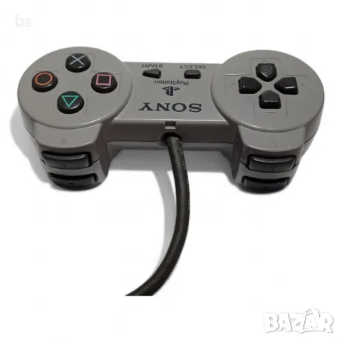 PS1 controller SCPH 1080 classic gray , снимка 3 - Аксесоари - 48259678