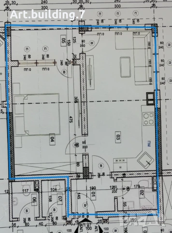 Двустаен апартамент, снимка 2 - Апартаменти - 53525633