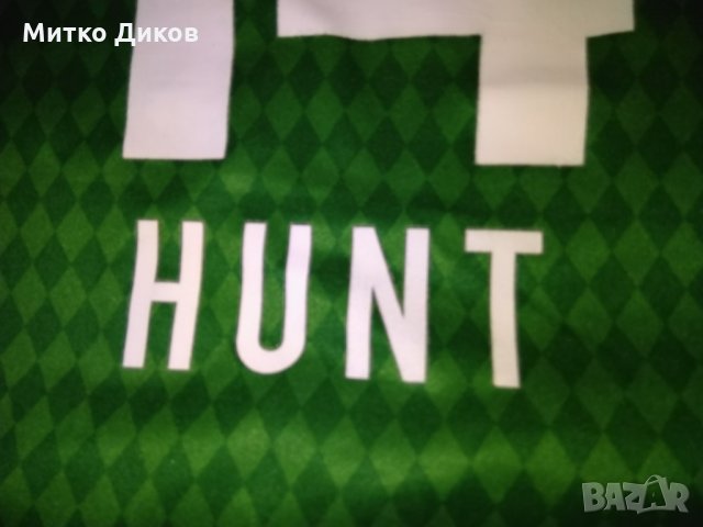 Вердер Бремен  2013-14г домакини тениска маркова на Найк №14 Аарон Хънт юноши 13-14г, снимка 11 - Футбол - 26374977