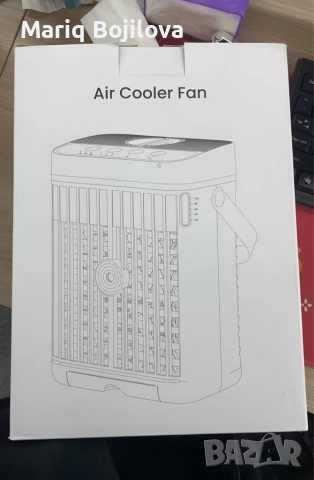 Интелигентен мини климатик 4 в 1 – мобилно охлаждане, снимка 8 - Климатици - 52658351