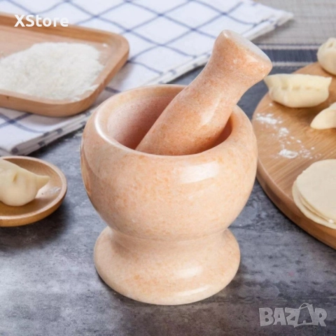 Каменно хаванче за стриване на чесън