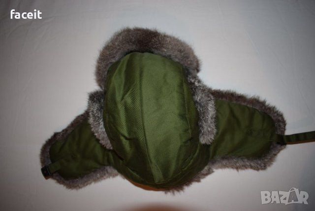 Заешка кожа - Ушанка - Страхотна зимна шапка / Естествена кожа /, снимка 9 - Шапки - 38890071