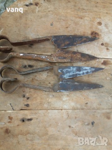 Стари ножици за вълна, снимка 2 - Антикварни и старинни предмети - 32676055