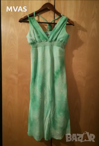 Нова лятна светло зелена рокля М 38 размер, снимка 1