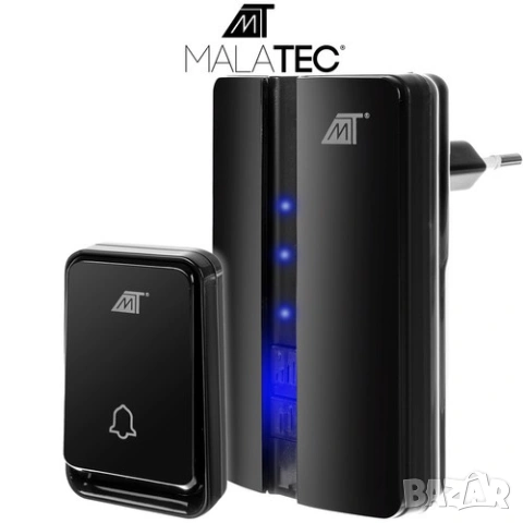 Безжичен кинетичен звънец за къща и апартамент,водоустойчив,51 мелодии, снимка 9 - Друга електроника - 53565618