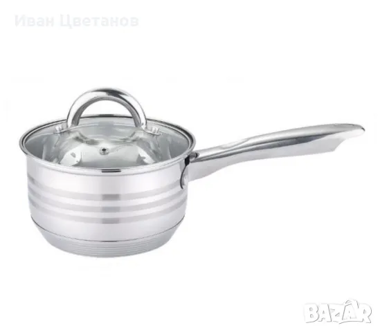 Касерола с капак Bohmann, 14см., неръжд. стомана