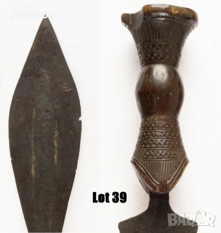 Меч за хвърляне Куба  -  Бушонго  41,5 см., снимка 5 - Антикварни и старинни предмети - 52054879