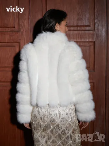 Елегантно дамско палто, размер S, снимка 2 - Палта, манта - 50026177