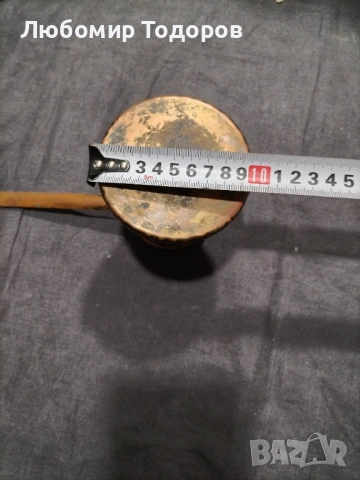 Старо медно джезве, снимка 5 - Други ценни предмети - 53227979