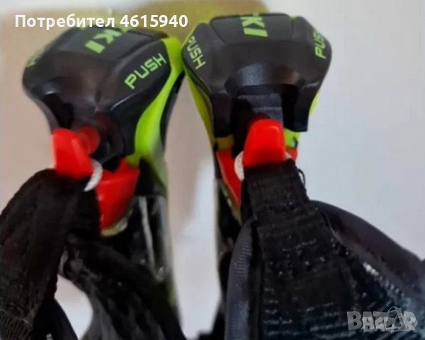 LEKI 135см ЛЕКИ нови щеки система TRIGGER 3D 359лв, снимка 3 - Зимни спортове - 52408662