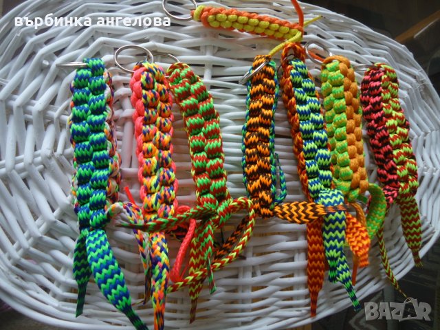 Ключодържатели 8бр текстилни фешън, унисекс, снимка 4 - Други - 28201081