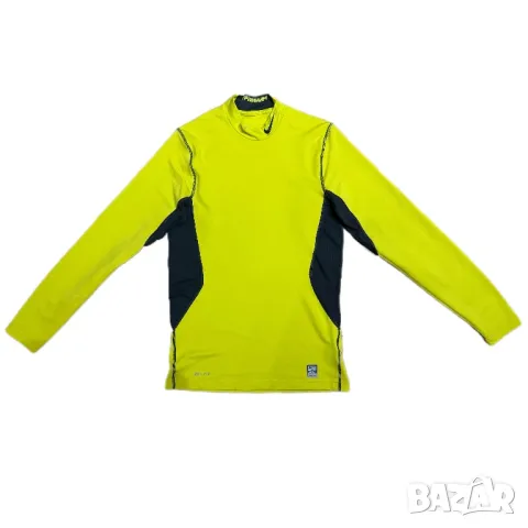 Оригинална мъжка спортна блуза Nike Pro Combat | S размер, снимка 2 - Блузи - 48697751