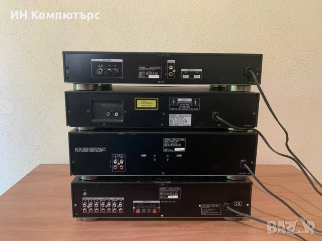 Продавам сет от четири компонента Sony, снимка 7 - Ресийвъри, усилватели, смесителни пултове - 50961435
