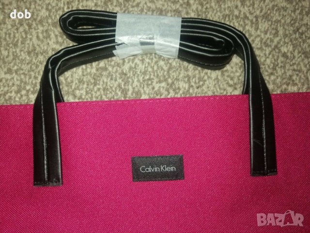 Нова чанта Calvin Klein Euphoria Pink Тоте Bag , снимка 4 - Чанти - 28735293