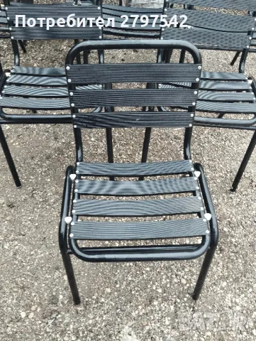 Алуминиеви столове , снимка 2 - Столове - 49727042