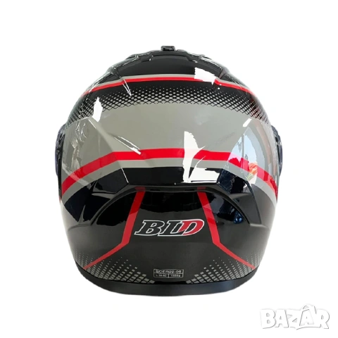 Модуларна мото каска с вградени очила, снимка 3 - Аксесоари и консумативи - 53298981