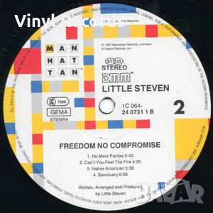 Грамофонна плоча Little Steven ‎– Freedom No Compromise, снимка 6 - Грамофонни плочи - 33674369
