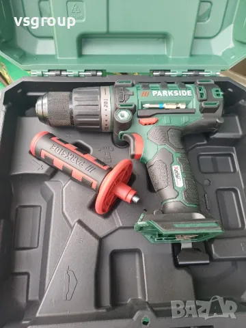 Акумулаторна Ударна бормашина Parkside , снимка 3 - Бормашини - 49477225