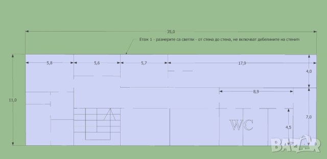 Търговски и складови помещения под наем в Септември, снимка 6 - Магазини - 40824925