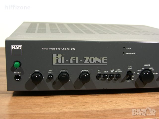 УСИЛВАТЕЛ  Nad model 306 , снимка 3 - Ресийвъри, усилватели, смесителни пултове - 42970184