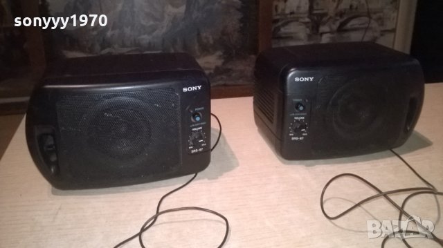 sony srs-67-активни тонколони-18х13х12см-внос швеицария, снимка 3 - Тонколони - 27361289
