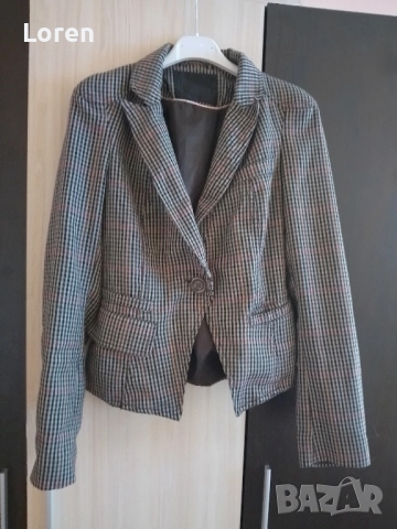 Сако ситно каре, снимка 11 - Сака - 52649045
