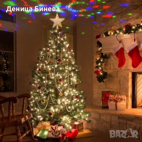 3D прожектор за Елха , връх за елха, снимка 4 - Декорация за дома - 52654086