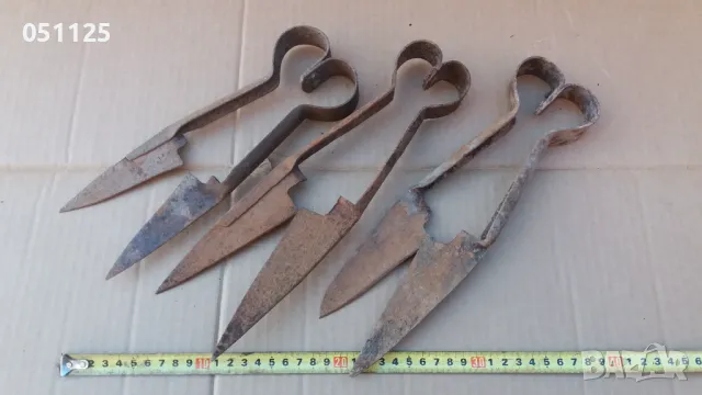 лот от три ножици за стригане на овце, снимка 3 - Колекции - 48523834