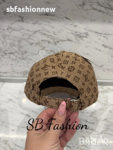 Louis Vuitton шапка с козирка, снимка 2 - Шапки - 53557459