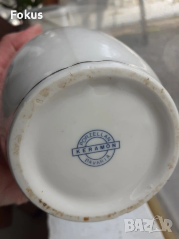 Ваза порцелан "Keramon Bavaria", снимка 5 - Антикварни и старинни предмети - 53431265