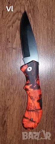 Джобен нож - 90x200 mm (фолдър, сгъваем нож), снимка 2 - Ножове - 26262642