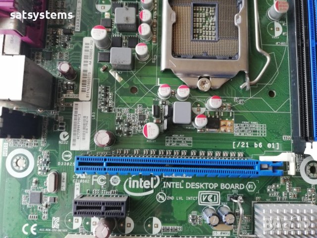 Дънна платка Intel Desktop Board DB75EN Socket LGA1155, снимка 4 - Дънни платки - 43453747