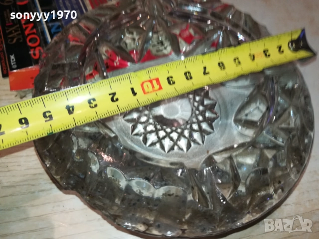 ПЕПЕЛНИК-ГОЛЯМ МАСИВЕН 16Х5СМ 2109251939, снимка 13 - Колекции - 51788914