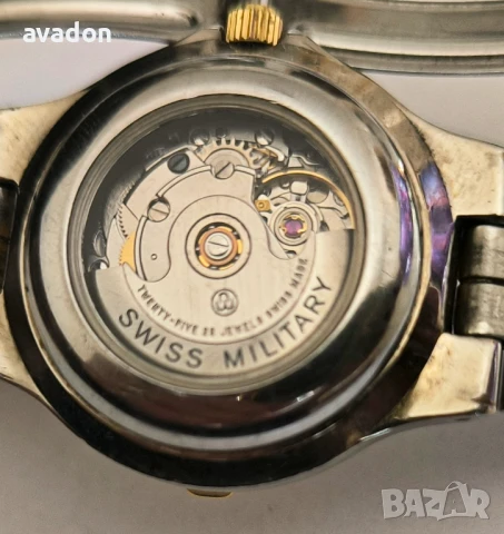 SWISS MILITARY automatic womens 25 jewels ETA 2671, снимка 4 - Дамски - 51394727